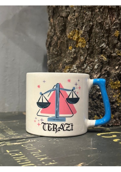 Terazi Burcu Tasarım Kupa