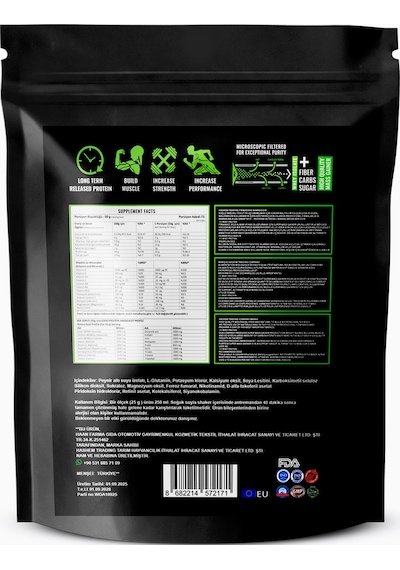 Wwp Pro Gainer++ Silver Standard 1250g Çilek Aromalı. Çilek