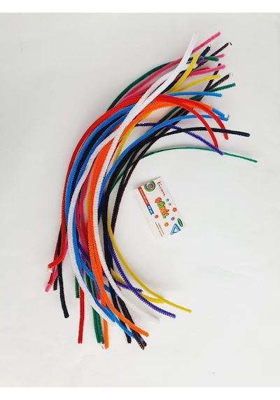 6 Mm Şönil Canlı Renkler 50cm-25 Li Paket