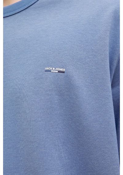 Jack & Jones Jprblualves Erkek Tişört 12276801 Mavi