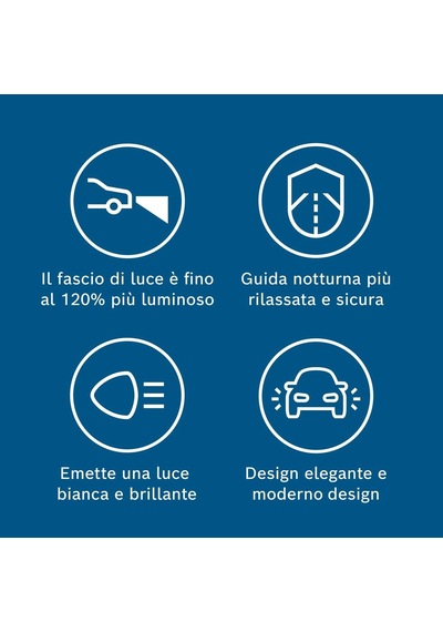 Bosch 12v H4 Ampulgigalight Plus 120 Yk 1987301425