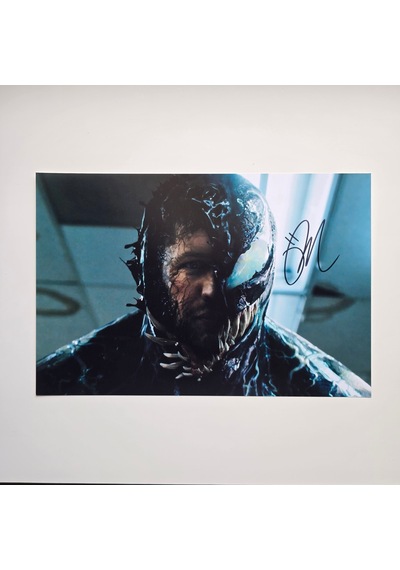 Tom Hardy Venom 20x30 Cm Boyutunda Boyutunda El İmzalı Fotoğraf