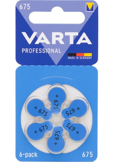 Varta 675 Numara Kulaklık Pili 6'lı Paket