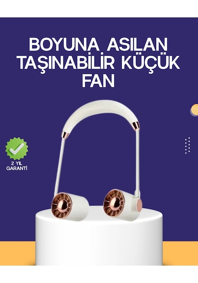 Mey İthalat Katlanabilir Asılabilir Mini Fan Usb Şarjlı 3 Kademeli Sessiz