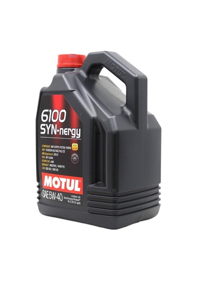 Motul 6100 Syn-Nergy 5W-40 Technosynthese Motor Yağı 4 x 5 L Motul 6100 Syn-Nergy 5W-40 Technosynthese Motor Yağı 4 x 5 L
