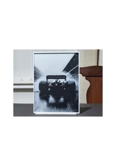 Formula 1 Araç Çizimi Dekoratif Tablo 23x10 Cm