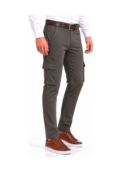 Baglan Erkek Kanvas Kargo Cepli Pantolon Bgl-st05470 Gri
