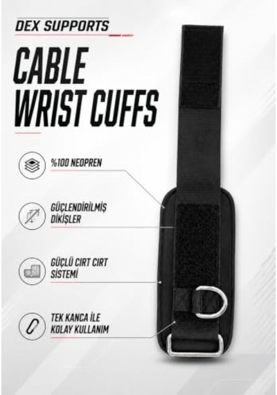 Cable Wrist Cuffs Kablo Makinesi Bilek Aparatı