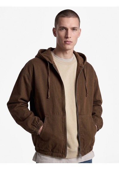 Koton Pamuklu Fermuarlı Kanguru Cepli Oversize Kapşonlu Bomber Jean Ceket Koyu Kahverengi 7wam50007nd Koyu Kahve Koton Pamuklu Fermuarlı Kanguru Cepli Oversize Kapşonlu Bomber Jean Ceket Koyu Kahverengi 7wam50007nd Koyu Kahve
