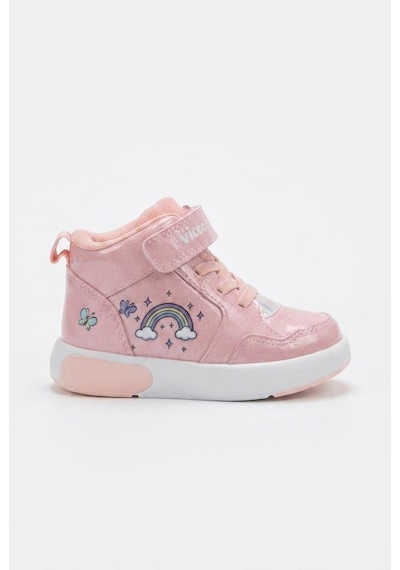 Vicco Şira Pudra Anatomik Rahat Sneaker Işıklı Kız Çocuk Bot 946.b26k.257