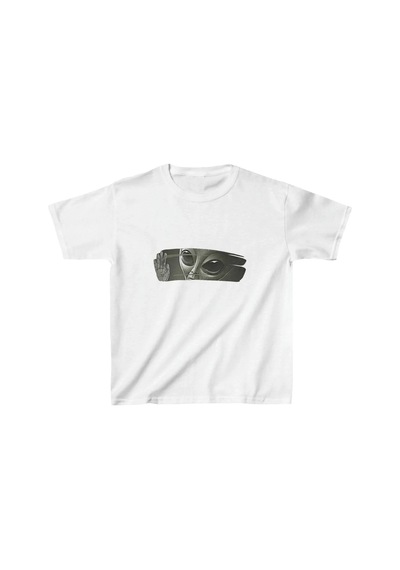 Assema Çocuk Unisex Baskılı T-shirt - Beyaz Çok Renkli