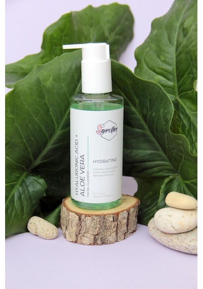 Giroflee Hyaluronic Acid + Aloe Vera Yüz Temizleme Jeli 200 ML