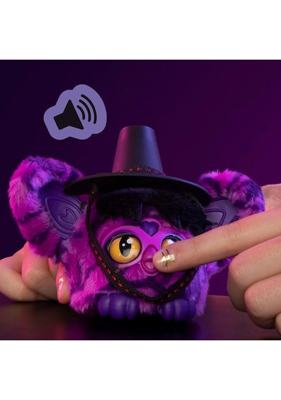 K-pop Demon Hunters Furby Furblets Saja Boy Demon G4792 Çok Renkli