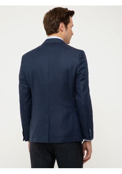 Cacharel Lacivert Slim Fit Ceket