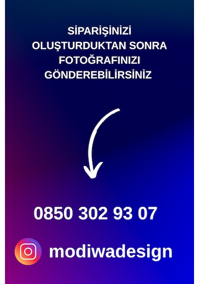 Yıl Dönümü Evlilik Sevgililer Günü Hediyeleri Fotoğraflı Masa Ev Dekor