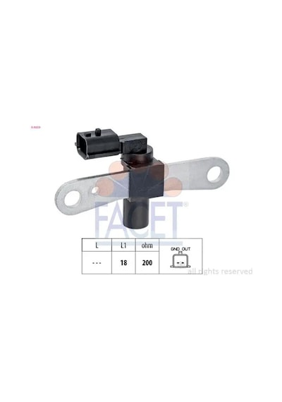 Dacia Sandero Krank Sensoru 1.4 2008-2012 Facet 90659