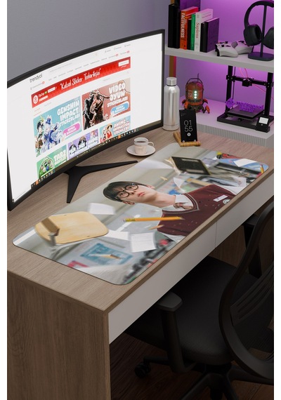 Study Group K Drama Kdrama V1 90x40 Xxl Gaming Kauçuk Kaymaz Taban Mouse Pad Fare Altlığı