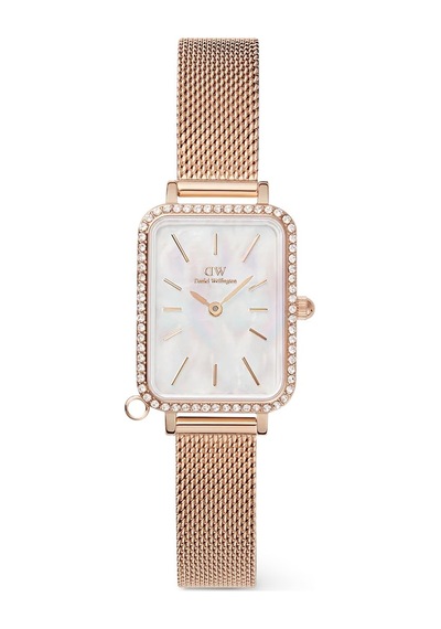 Dw00600748 Kristal Zodyak Melrose Kadın Kol Saati Altın