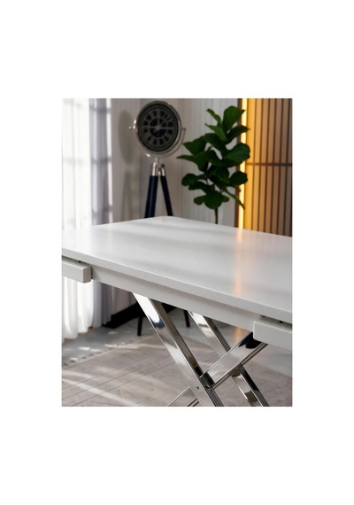 Venoxa X Masa 70x110 / 70x160 Beyaz/nikel Beyaz/nikel Beyaz/nikel Venoxa X Masa 70x110 / 70x160 Beyaz/nikel Beyaz/nikel Beyaz/nikel