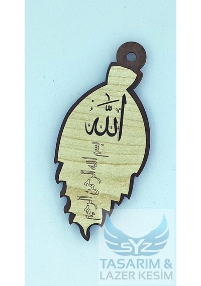 Ahşap Araç Ayna Süsü (382797401)