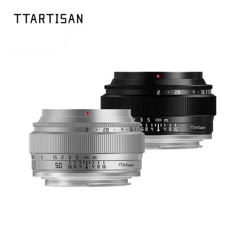 Ttartisan 50mm F2.0 Multi Mounts Lens Sony E, Siyah