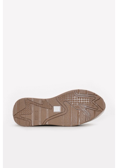 Fast Step Hakiki Deri Kadın Casual Ayakkabı 257za110 Krem