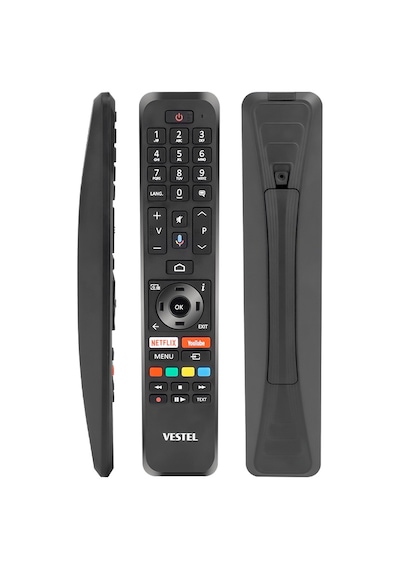 Weko KL Vestel 30107407 RC43160N Netflıx Youtube Mikrofon Tuşlu Uzaktan Kumanda