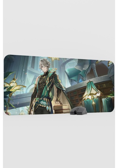 Alhaitham Genshin Impact Anime Gacha V2 - 90x40 Xxl Gaming Mouse Pad Fare Altlığı