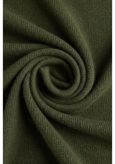 Defacto Yün Karışımlı Balıkçı Yaka Oversize Fit Triko Kazak F3252ax25wnkh461 Haki-kh461