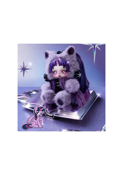 Skullpanda X My Little Pony Blind Box Peluş Anahtarlık
