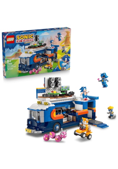 LEGO® Sonic the Hedgehog™ Sonic Takımı Komuta Kamyonu 77006 - 8 Yaş ve Üzeri Çocuklar için Yaratıcı Oyuncak Yapım Seti (747 Parça)