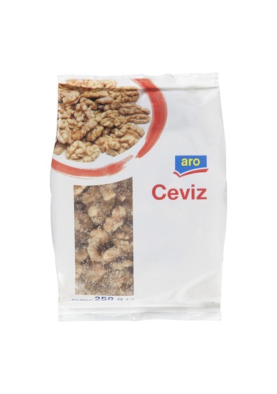 Aro Ceviz İçi 250 G - Doğal Kuru Yemiş, Atıştırmalık 4'li Avantaj Paketi - 4 Adet Tarı