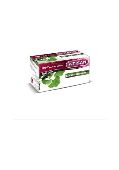 Tisan Ginkgo Bilobalı Bitki Süzen Poşet Çay 20'li