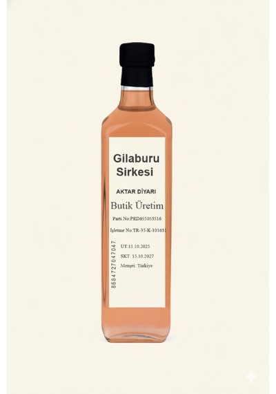 Aktar Diyarı Gilaburu Sirkesi 1 L