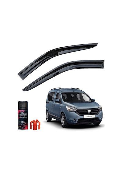 Dacia Dokker Mügen Cam Rüzgarlığı 2013 Sonrası 2 Li Takım+koku