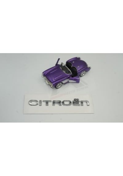 Citroen C4 C5 B7 Bagaj Krom Abs 3M 3D Yazı Logo Amblem
