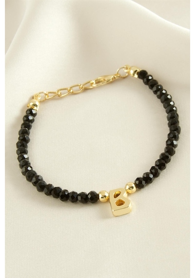 Gld-spt- Harfli Kristal Trend Bileklik-model-2 Çok Renkli