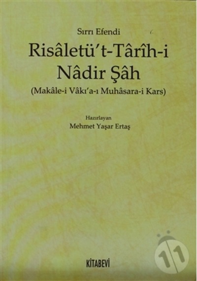 Risaletü'T Tarih I Nadir Şah/Kolektif