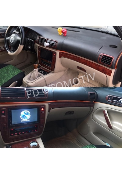 Volkswagen Passat B5 Maun Kaplama Seti Maun Renk