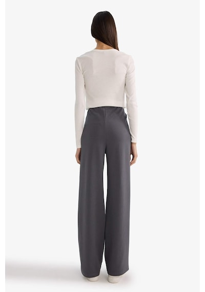 Defacto Straıght Fıt Kalın Sweatshirt Kumaşı Pantolon F8513ax25auar148 Antrasit-ar148