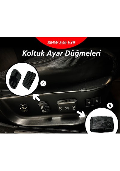 Bmw E36-e39 Koltuk Ayar Düğmeleri