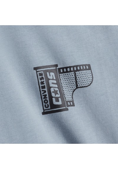 Converse Erkek Mavi T-shirt10028376 Gri