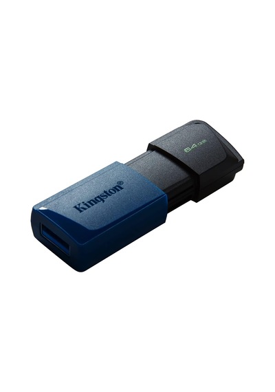 Datatraveler Exodia M 64gb Usb Flash Bellek Dtxm/64gb Usb 3.2 Gen 1 64 Gb, Siyah / Mavi