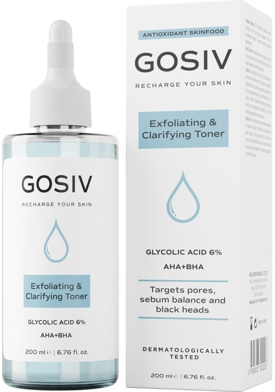 Gosiv Gözenek Sıkılaştırıcı ve Siyah Nokta Karşıtı Tonik 200 ML