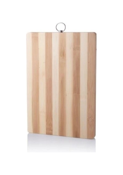 Balsa Bls Bek112 Ahşap Çizgili Kahverengi Kesim Panosu 22x32 Cm Çok Renkli