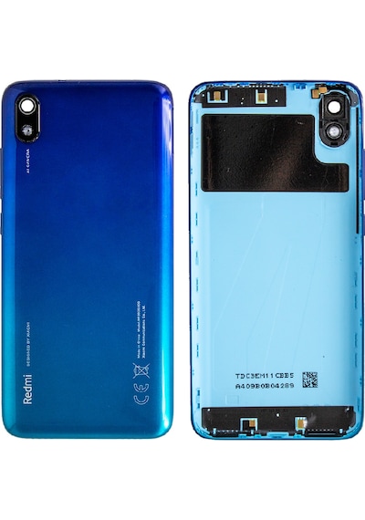 Xiaomi Redmi 7A Uyumlu Arka Kapak Mavi