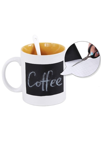 Lunaev Sticker Rulo Yapışkanlı Çocuk Yazı Yazma Tahtası Yazı Yazma Sticker 0