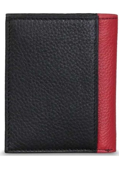Guard Siyah/kırmızı Mini Deri Erkek Cüzdan - Grd2403xw22505 Siyah
