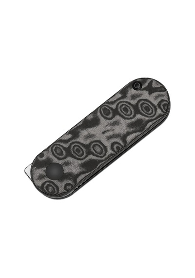 Kizer Mini Bay 14c28n Vortex Pattern Micarta Kizerv 2583a6 Kamp Çakısı Altın - Kahverengi