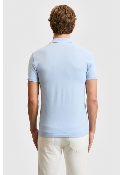 U.S. Polo Assn. U.s. Polo Assn. Erkek Açık Mavi Tişört Basic 50322347-vr003 Acık Mavı